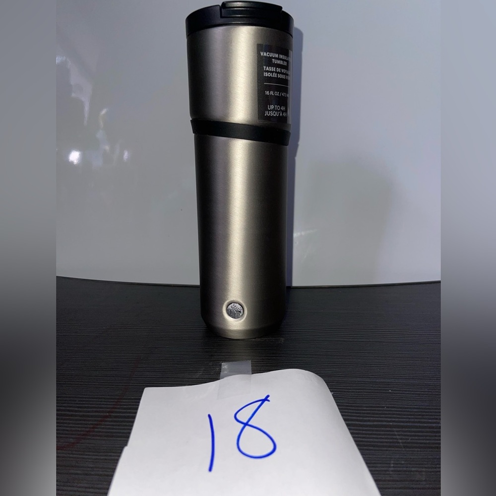 New!!! Starbucks, stainless steel vacuum insulated tumbler, size grande.